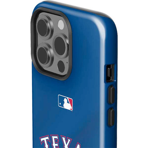 MLB Texas Rangers Alternate/Away Jersey iPhone 15 Pro Impact Case